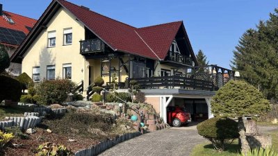 Traumhaftes Einfamilienhaus in Breitenbach mit großem Grundstück und idyllischem Ausblick