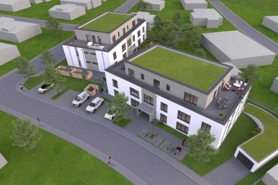Penthouse 4 Zimmer: stilvolles Mehrfamilienhaus im Städtedreieck Nürnberg Erlangen Forchheim
