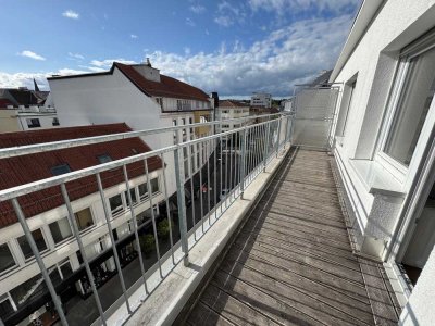 Dachgeschosswohnung mit Balkon