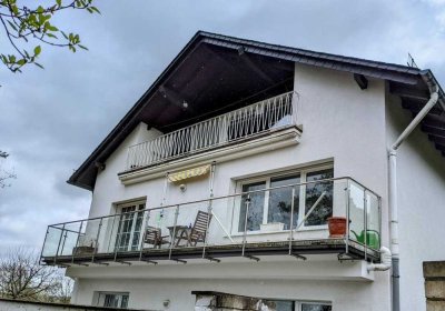 Wohnung am Waldrand mit herrlichem Ausblick