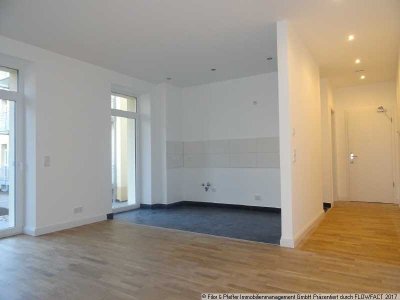 Wunderschöne 2-Raum-Wohnung mit Terrasse in ruhiger Lage und moderner Ausstattung!