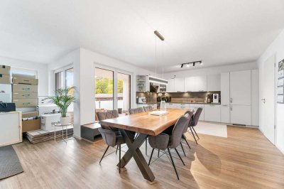 5,5 -Zimmer-Wohnung mit Balkon, Garage & Stellplatz