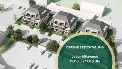 Melcherstätte – Neubauwohnung mit Terrasse und Gartenanteil