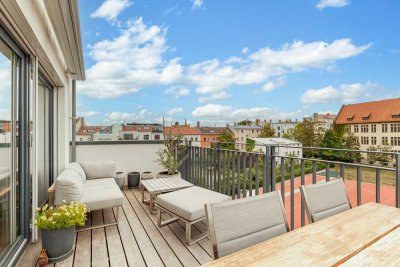 Bezugsfrei! Stilvolle und hochwertige Maisonette-Wohnung in Rummelsburg