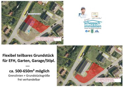 Baugrundstück für EFH - Dürrlauingen/Mindelaltheim! Flexible Größe/Aufteilung - ca. 500-650m²