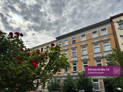 Sonnenplatz im Herzen von Giebichenstein