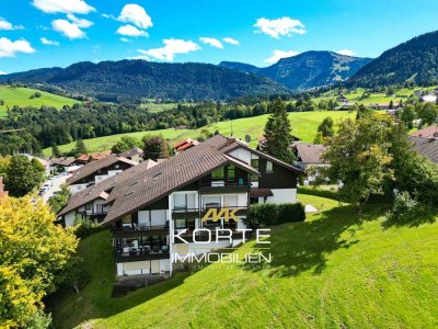 Charmante 2-Zimmer-Wohnung in Steibis – Ihr Rückzugsort in den Allgäuer Bergen