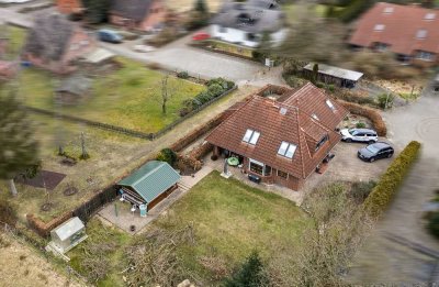 Einfamilienhaus am Rande von Tostedt und dennoch zentral
