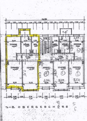 3 Zimmer Wohnung mit Einbauküche in Hannover Mitte.