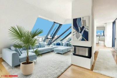 SCHÖNSTER WIENBLICK - HIGHG END PENTHOUSE - 70m² FREIFLÄCHEN - 215m² WFL - SÜD - WEST - 2 STELLPLÄTZE - BJ 2020