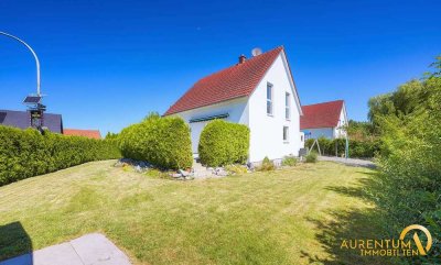 Gepflegtes Einfamilienhaus mit schönem Garten, voll unterkellert, neue Heizung – sofort bezugsfertig