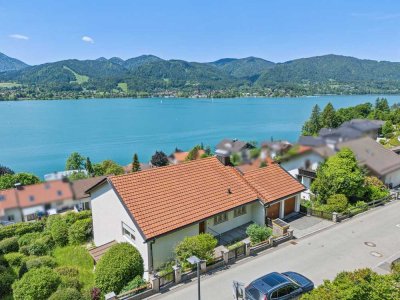 Tegernsee: Einfamilienhaus mit einmaligem Blick in Bestlage