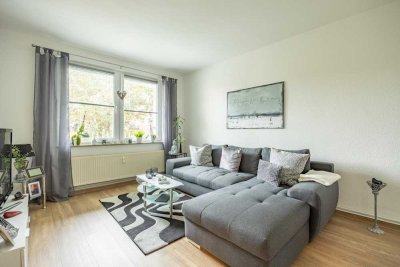 Stilvoll möblierte 2-Zimmer-Wohnung mit Balkon im Frankenberger Viertel