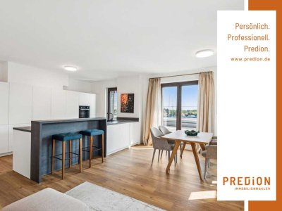 Modernes Wohnen im Neubauquartier Deiker Höfe: Lichtdurchflutete 3-Zimmer-Wohnung mit Südbalkon!