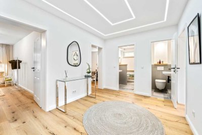 Stilvoll modernisierte 3-Zimmer-Wohnung mit Balkon & Tiefgarage in ruhiger Lage von Niendorf