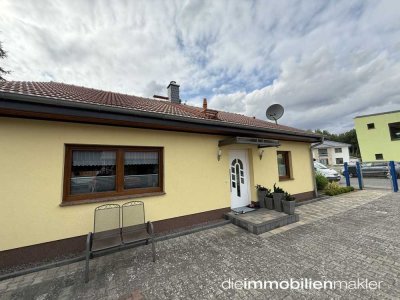 Geschäftshaus und Einfamilienhaus mit Wintergarten in beliebter Wohnlage in Lübben