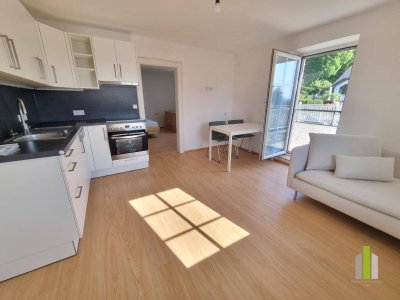Charmante 2-Zimmer-Wohnung mit Terrasse in Seeham – nur wenige Minuten zum Badestrand!
