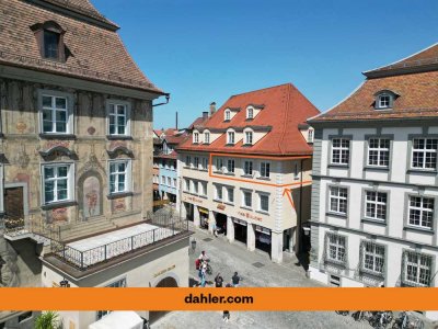 Nur 140 Meter bis zum See: Modernisierte, barrierearme 3-Zi.-Wohnung auf der Lindauer Insel