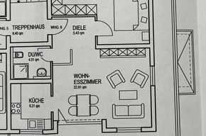 2 Zimmer Dachgeschosswohnung mit Balkon