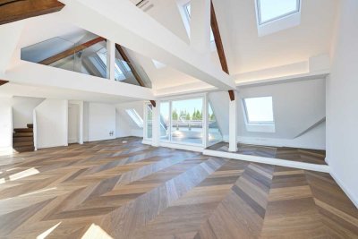 Urbaner Lifestyle trifft Altbau-Charme: Exklusive  Maisonette mit zwei Terrassen
