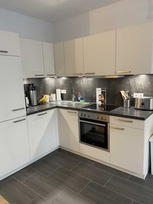 Neuwertige, moderne und zentrale 2-Zimmer-Wohnung mit Balkon und Einbauküche in Leipzig