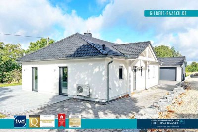 Gornhausen: Barrierearmer Bungalow mit Garage und in neuwertigem Zustand und idyllischer Wohnlage!