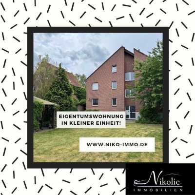 Erdgeschoss mit Balkon (Hochparterre) in kleiner Einheit