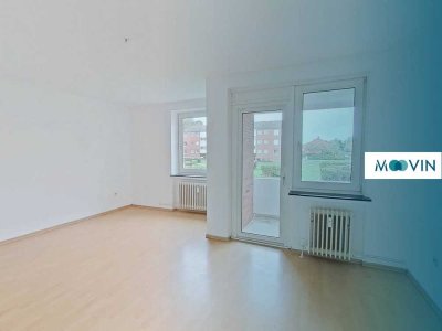 FÜR SIE RENOVIERT: Schöne 3-Zimmer-Wohnung mit BALKON und saniertes Tageslichtbad