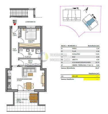Nachhaltig Wohnen in Mietingen - Energieeffiziente Neubauwohnung KfW 40 + QNG