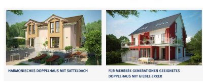 Doppelhaushälfte  mit Akzenten von Bien Zenker inkl. Baugrundstück in bester Lage!