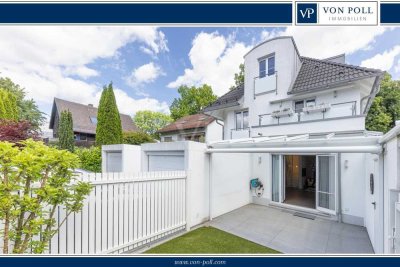 Eleganz trifft Nachhaltigkeit: Teil­möblierte Doppelhaushälfte mit Premiumausstattung zu vermieten