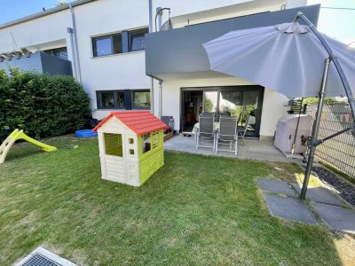 Stilvolle 4-Zi-Erdgeschosswohnung mit Garten und EBK