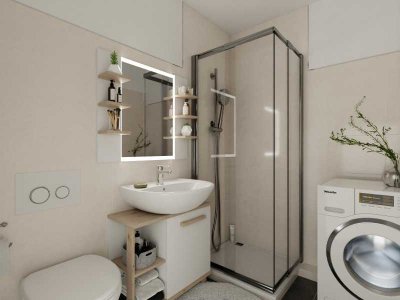 Wohnküche - AUFZUG - Dusche