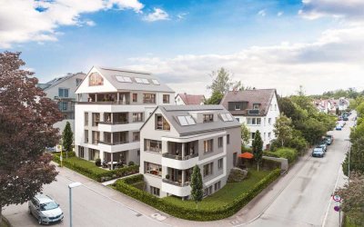 Stilvolle 4,5-Zi-Whg. mit Weitblick im 2-Fam-Haus