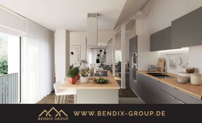 Schicke Terrassenwohnung mit kleinem Gartenanteil I 4-Zi I Großzügig, hochwertig & modern I Top Lage