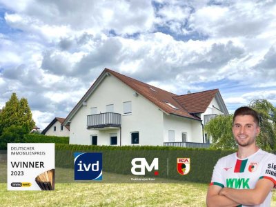 Einzigartiger Ausblick! 2,5-Zimmer-Wohnung mit zwei Balkonen und Stellplatz in Dischingen-Frickingen