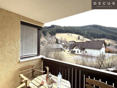 | BERGBLICK | BACH VOR DEM BALKON | IDYLLISCH | CHARMANTE WOHNUNG | 2 ZIMMER