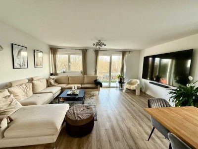 Hochwertige 4-Zimmer-Wohnung mit Balkon + Feldblick, Garage & Stellplatz in Kist – 116 m²