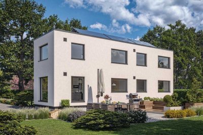 FutureCube -Zwei Wohnungen im modernen Design - Baugrund am Bostalsee