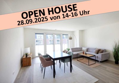OpenHouse 28.09.2025 von 14-16 Uhr | Lichtdurchflutete Wohnung mit Westbalkon