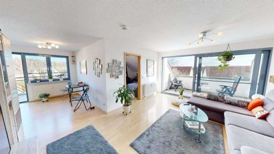 WOLFGANG SODENKAMP /// sonnige Wohnung für 1 Person mit TG und Aufzug in Mochenwangen