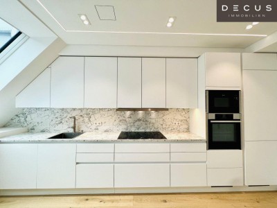 RESIDIEREN AM STADTPARK | ELEGANTE DACHGESCHOSSWOHNUNG | RUHIGE HOFSEITIGE 12 m2 TERRASSE | 4 ZIMMER | 2 BÄDER