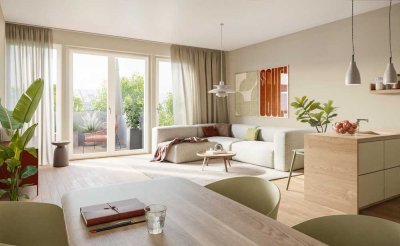 4-Zimmer, hell und freundlich und schöne Sonnenuntergänge genießen
