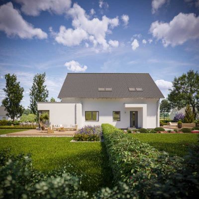 Bauen Sie ihr  großes Doppelhaus mit Freunden und Familien