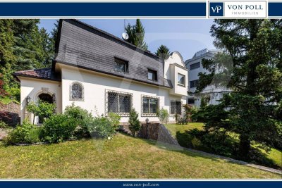 Villa mit Abbruchbewilligung in absoluter Grünlage Dornbachs