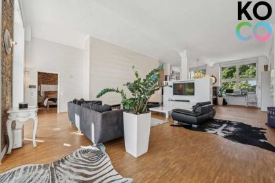 Exklusives Loft 4,20 m Decken! 100qm Terrasse & Blick ins Grüne!