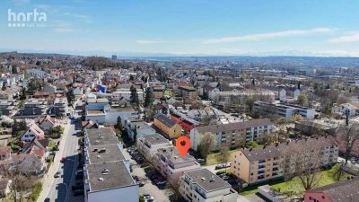 Hervorragende Kapitalanlage! 1,5-Zi.-Penthouse mit sonniger Dachterrasse u. Einzelgarage in Konstanz