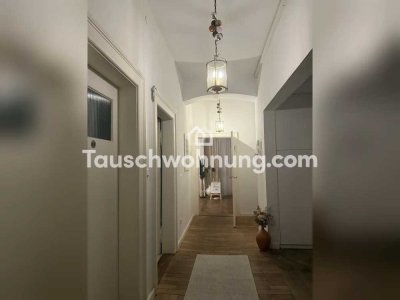 Tauschwohnung: Große Altbauwohnung mit hohen Decken am Stobäusplatz