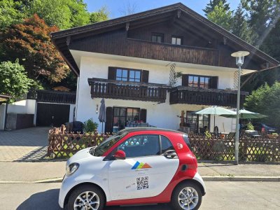 2 Zimmer Dachterrassen-Wohnung+Süd-Balkon