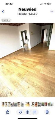 Terrassenwohnung an der Deichmauer.